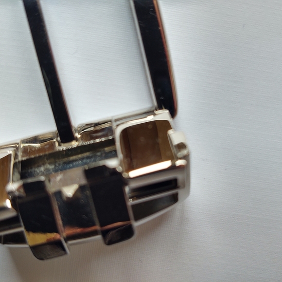 NWB S.T. DUPONT NAVY- GREY 35 mm REVERSIBLE BELT - Picture 6 of 7